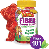 Kẹo gôm L'il Critters Fiber Gummy Bears