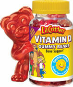 Kẹo gôm L'il Critters Vitamin D Gummy Bears