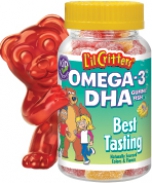 Kẹo gôm L'il Critters Omega-3 DHA Gummy Fish