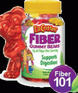 Kẹo gôm L'il Critters Fiber Gummy Bears