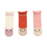 set 3 đôi vớ bông cuốn viền, phong cách Hàn Quốc
 Size: 0-5 tuổi ( size S,M )