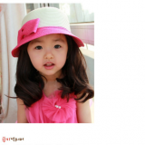 nón vành rộng gắn nơ phong cách Hàn Quốc
 Size: 18 tháng tuổi trở lên(51-52cm)