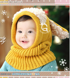 nón len liền cổ cún con, phong cách Hàn quốc
 Size: trên 6 tháng
