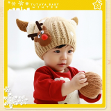 Mũ len (nón len) giáng sinh- style Hàn Quốc
 Size: 44-52cm,  (6 tháng-3 tuổi)