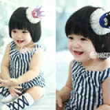 Kẹp tóc vương miện công chúa nhỏ phong cách Hàn Quốc