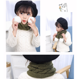 khăn len bắt chéo  phong cách Hàn Quốc
 Size: dài 60cm, rộng 8,5cm